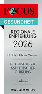 FOCUS-Empfehlungssiegel 2026: Plastischer & ästhetischer Chirurg in Lübeck - Dr. Eike Tilman Wenzel